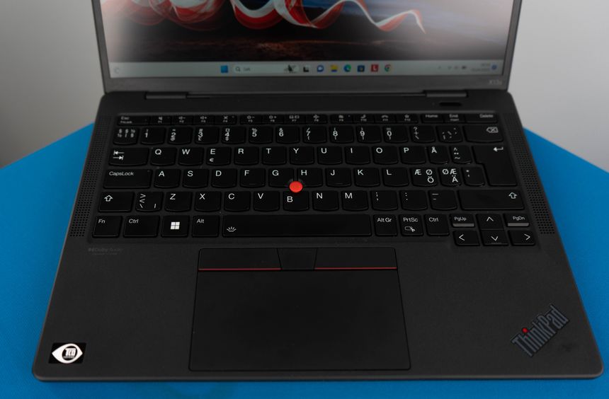 Tastaturet er svært godt, som på de fleste ThinkPad-maskiner. Foto: Oskar Hope-Paulsrud