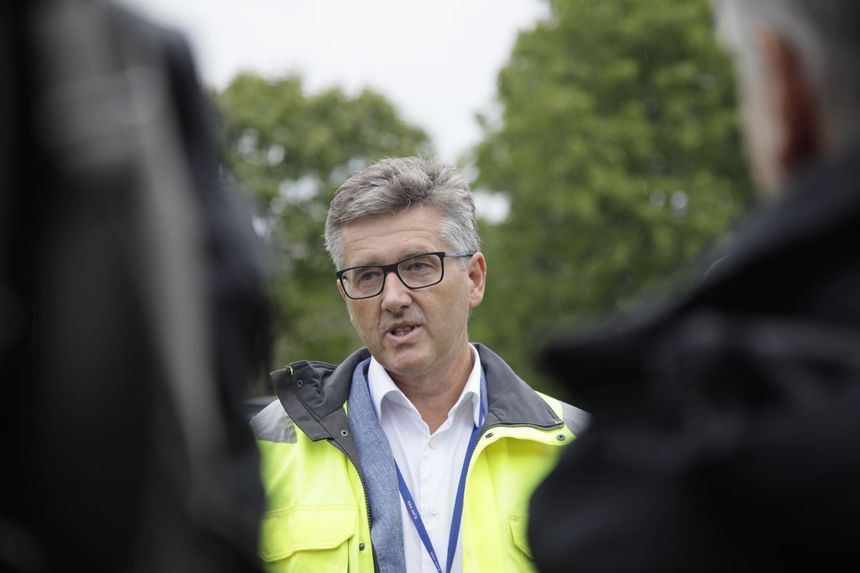 Tidligere konsernsjef i Bane Nor, Henning Bråtebæk Foto: Magnus Ross