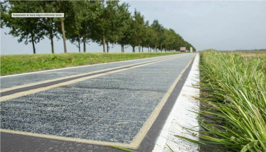 Solcellepanelene er bare noen millimeter tykke, til forskjell fra det mindre vellykkede forsøket for noen år siden. Foto: Wattaway