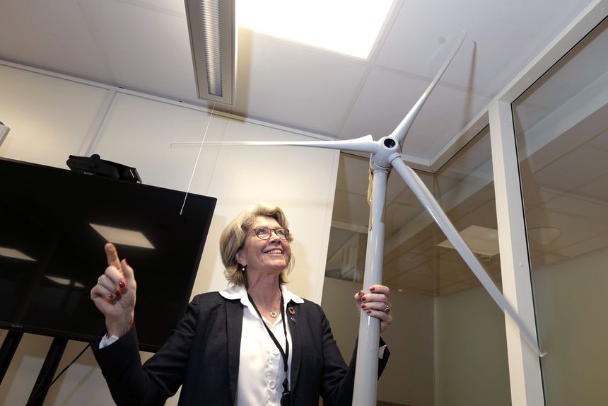 Åslaug Haga, administrerende direktør interesseorganisasjonen Fornybar Norge. Foto: Arash Nejad