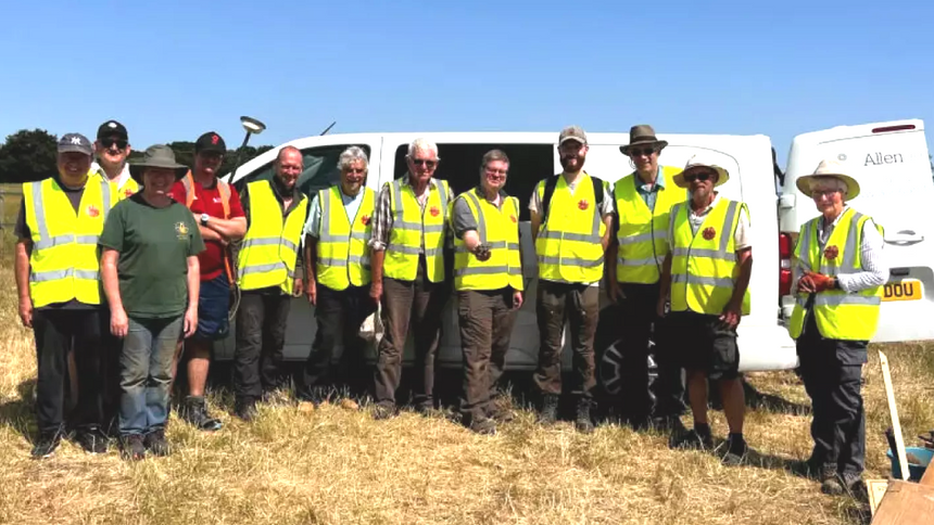 Amatørarkeologene i Lincolnshire skal fortsette utgravningene denne sommeren. Foto:  Norton Disney History and Archaeology Group