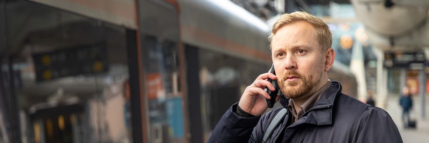Halvor Singh-Evensen forteller at det også er penger å spare, sammenlignet med proprietære fil- eller blokkløsninger. Foto: TUM Studio