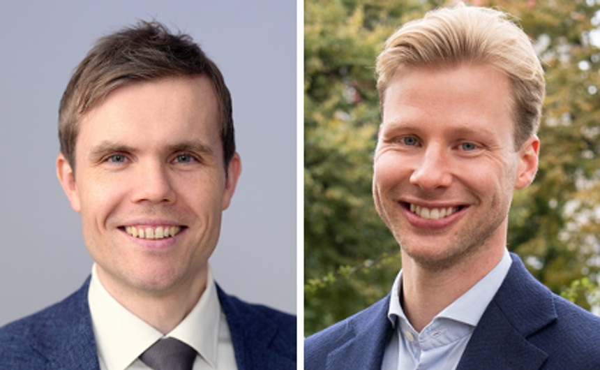 Fleksibilitet er et kinderegg, påpeker Andreas Sandvin og Tarald T. Fidjeland, som er henholdsvis manager og senior manager i Sopra Steria. Foto:  Inmeta/Privat