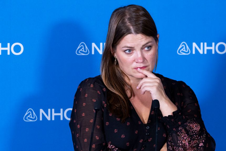 Næringsminister Cecilie Myrseth (Ap) kaller situasjonen kritisk. Bildet er tatt på Arendalsuka 2024. Foto:  Arash A. Nejad