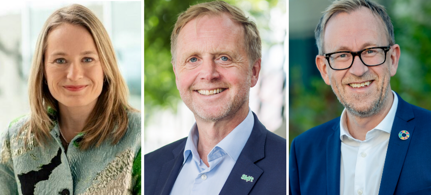 Regjeringen må tørre å prioritere tiltak som gir effekt på lang sikt. Energieffektivisering er den minst kontroversielle og mest opplagte løsningen, skriver Guro Hauge, Bjørn Kjærand Haugland og Kim Robert Lisø. Foto: Privat, Knut Neerland, Nicolas Tourrenc