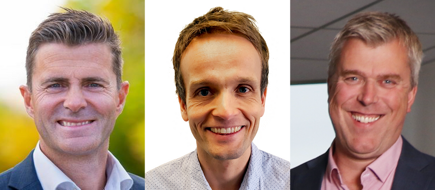 Sykehusene er blant samfunnets mest energikrevende bygg – og samtidig noen av våre viktigste offentlige institusjoner, skriver Per Arve Ekle (t.v.), Øystein Fjellheim og Ola Lindh. Foto: Privat