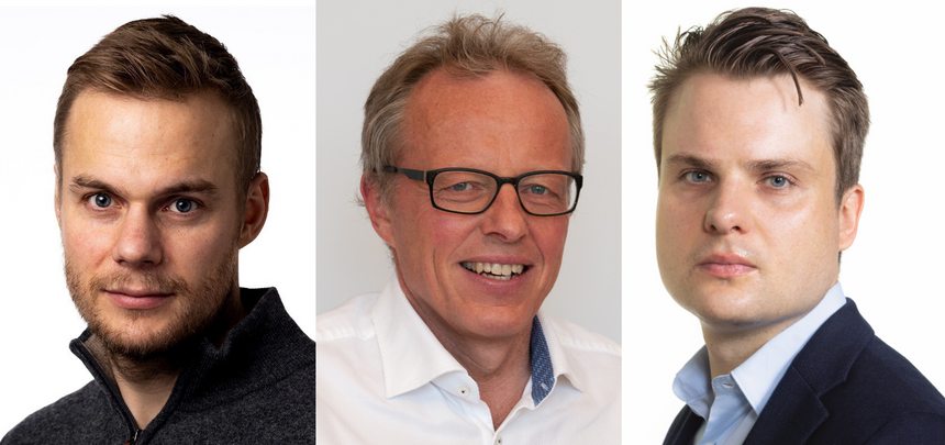 Kjernekraft har mulighet til å dekke inn behovene for både strøm og fjernvarme slik kullkraft tidligere har gjort, skriver Martin Hjelmeland (t.v.) Jonas Kristiansen Nøland og Jørn Vatn. Foto: Privat