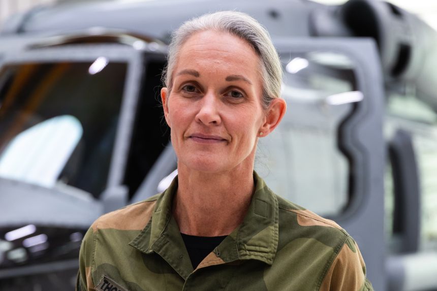 Å bli F-35-pilot krever ferdigheter, viljestyrke og utholdenhet – også helt uavhengig av kjønn, skriver sjef for 131 luftving, oberst Cathrine Thorshaug-Wang. <span>Foto: Fabian Helmersen / Forsvaret</span>