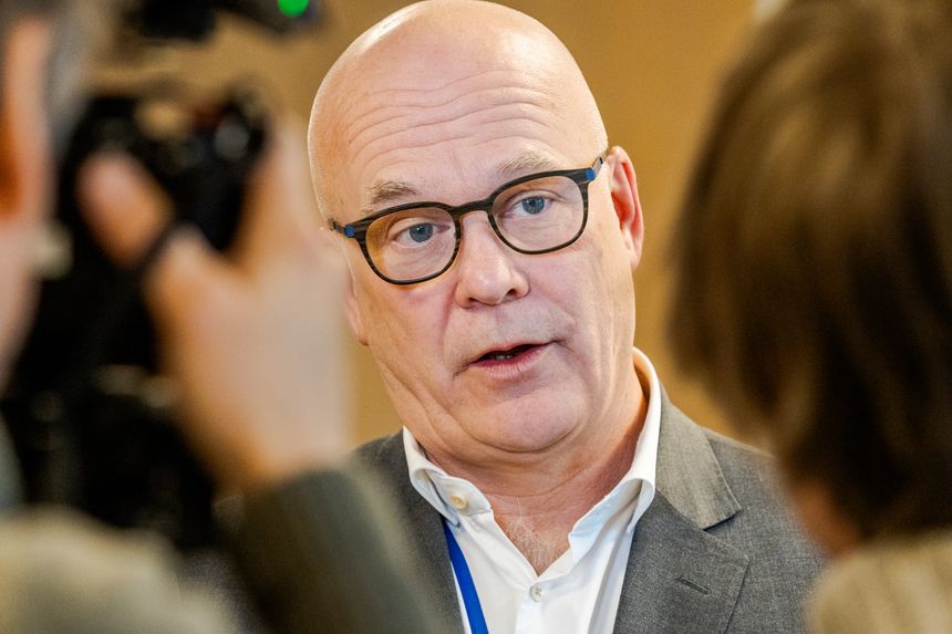 Thor Gjermund Eriksen annonserte i februar at han gikk av som konsernsjef. Foto: Arash A. Nejad