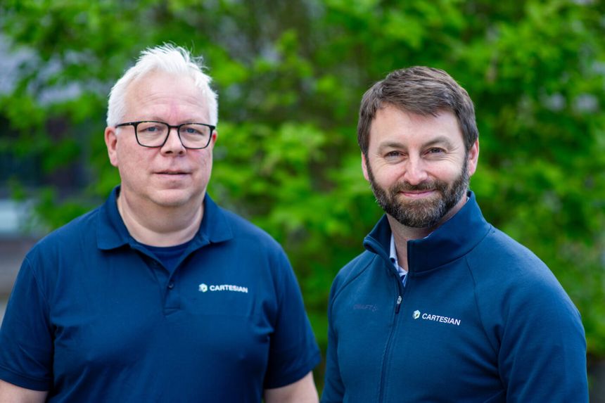 Perfect match: Frode Iglebæk og Alexis Servault. Foto: Karoline Ravndal Lorentzen