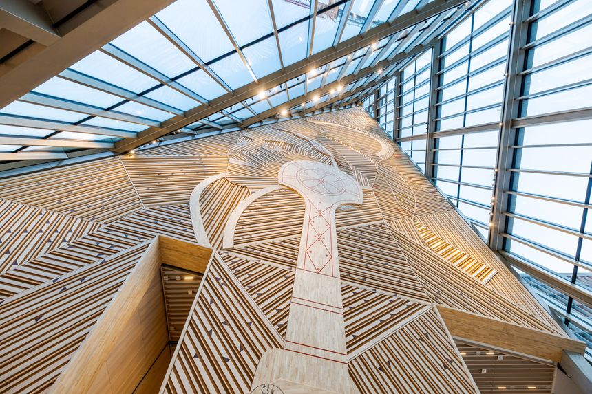 A-Blokka i den nye regjeringskvartalet. Foto:  Arash A. Nejad