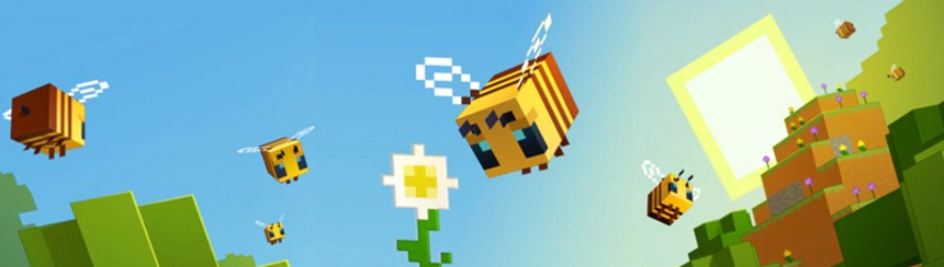 Minecraft holder stand. Illustrasjon: Microsoft