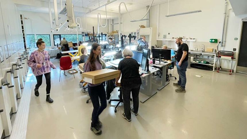 Slik ser det ut når 15.000 alger blir tilgjengelige for allmennheten. Foto: Elina Melteig/UiO