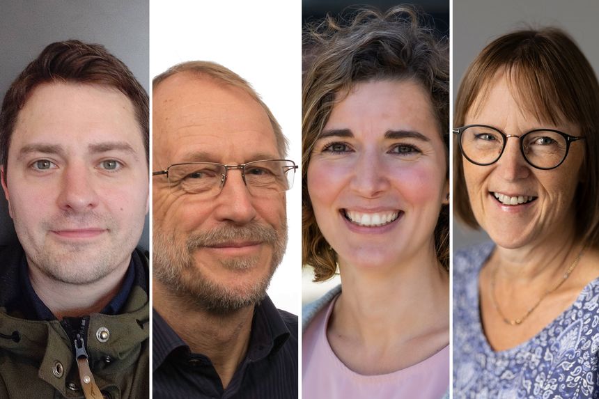 Artikkelforfatterne Amar Aganovic, Hans Martin Mathisen, Maria Justo Alonso og Rikke Bramming Jørgensen skriver om viktigheten av godt inneklima.