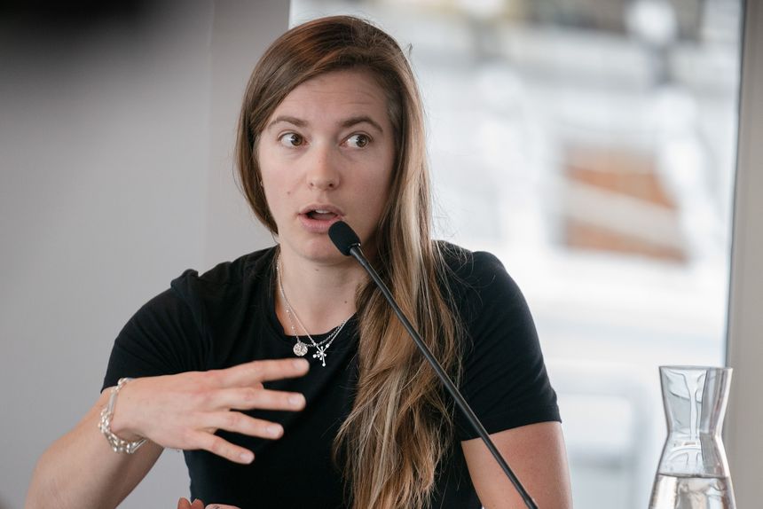 <span>KI-ekspert Inga Strümke frykter en hverdag der hun ikke kan være anonym på gaten. </span><span>Foto: Eirik Helland Urke</span>