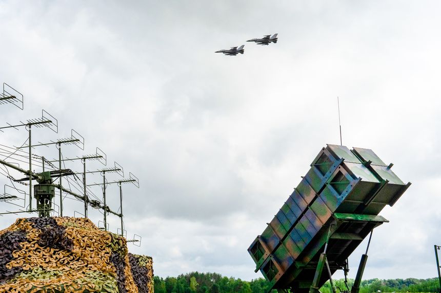 Dette bildet av et Patriot-utskytingssystem ble tatt i Ukraina i august 2024. Foto: Efrem LukatskyAP/NTB