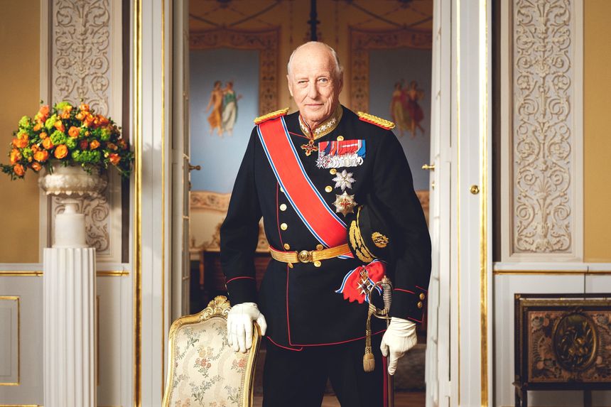 Hans Majestet Kong Harald i 2025. Foto: Kimm Saatvedt/Det kongelige hoff