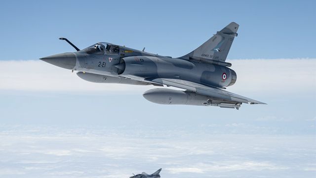 Frankrike har levert kampfly til Ukraina