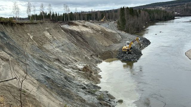 Håper å være ferdig før vårflommen