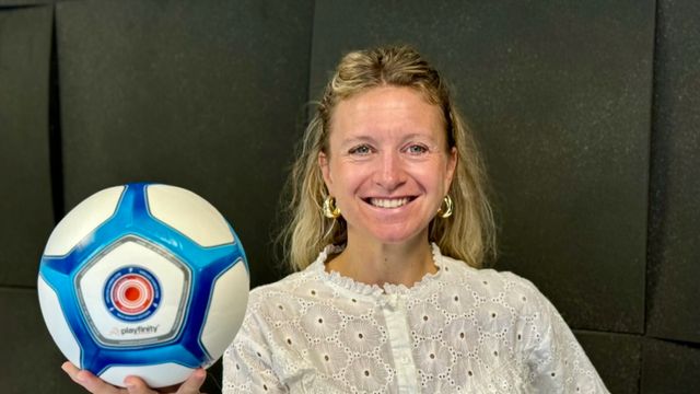 Playfinity satser i Canada med sensorstyrt fotball 