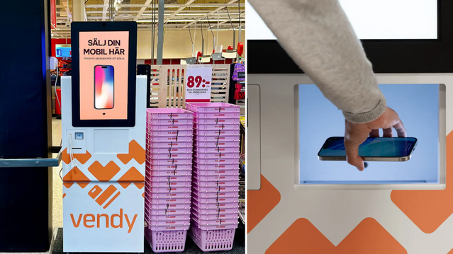 Her kan du «pante» din gamle mobiltelefon og få betalt med en gang