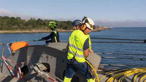 Illustrasjon av Trapper opp overvåkingen av sårbare datakabler