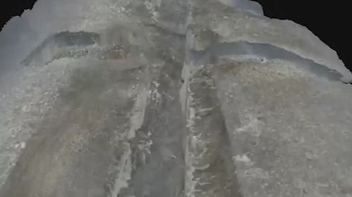 Illustrasjon av Dette ankersporet går flere titalls kilometer langs havbunnen