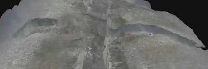 Illustrasjon av Dette ankersporet går flere titalls kilometer langs havbunnen