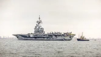 Illustrasjon av Vil eskortere skip gjennom Hormuzstredet