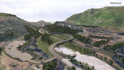 Illustrasjon av Disse firmaene skal bygge ny E134-tunnel til 2,8 mrd