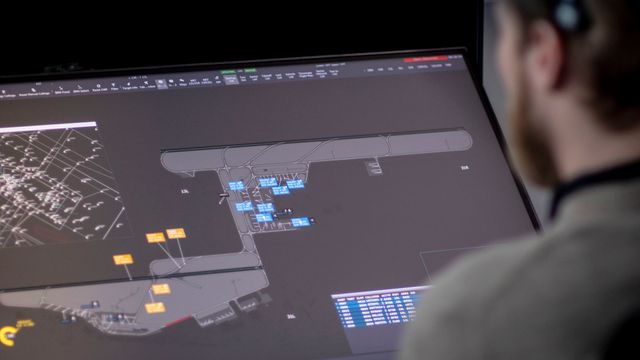 Oppgraderer det norske tårnsystemet på EUs største flyplass