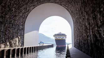 Illustrasjon av Arbeidet med Stad skipstunnel starter neste år