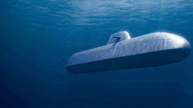 Ny pris for ubåtene: Nær 99 milliarder