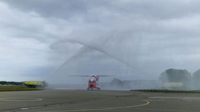 Endelig har alle SAR Queen-helikoptrene ankommet i Norge
