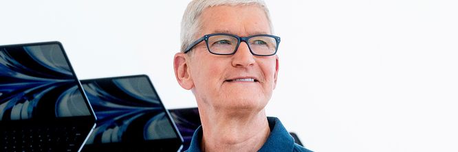 Illustrasjon av Apples toppsjef Tim Cook går av etter 15 år – arvtaker klar