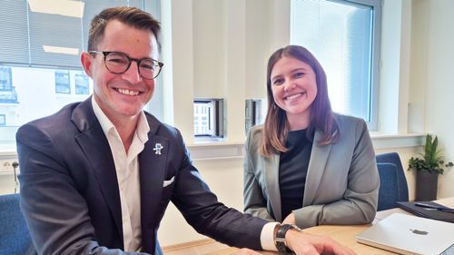 Illustrasjon av Dobler staben i Norge. Dette er kompetansen de ser etter
