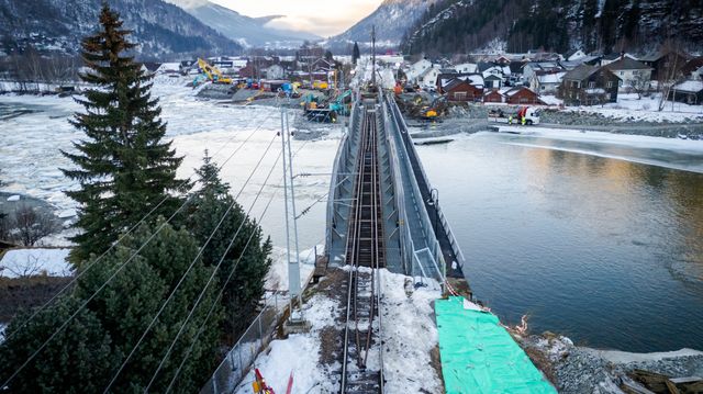 Fortsatt ingen sikker åpningsdato for Otta bru