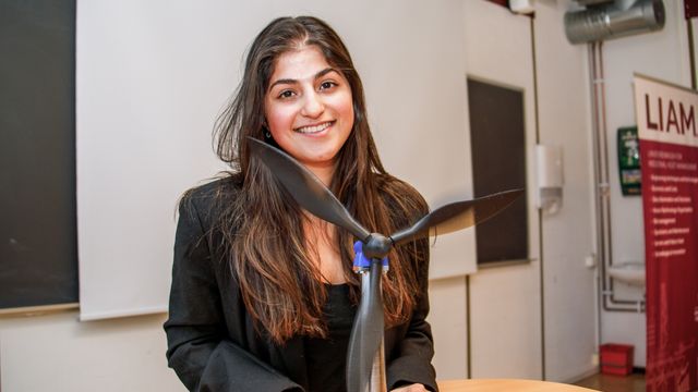 Cindy kan bli en av de første søkerne til nytt havvindstudium