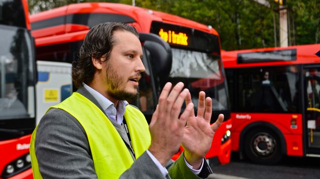 Diesel-brennere skulle redde elbussenes høye vinterforbruk: Men monteringen blir ferdig først til våren