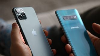 Illustrasjon av Iphone-brukere er mer uforsiktige enn Android-folk