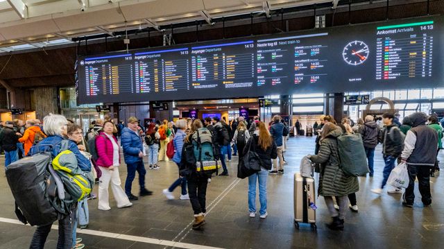 Nesten dobbelt så mange innstilte tog i år som i fjor