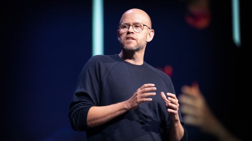 Illustrasjon av Spotify-gründeren mulig ny sjef for KI-forsvarsselskap