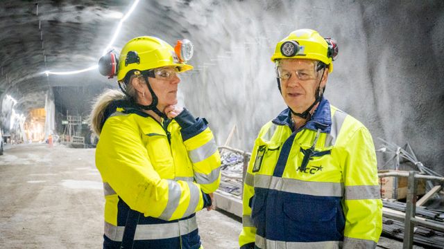 Nordmenn sprenger krevende tunnel under Stockholm
