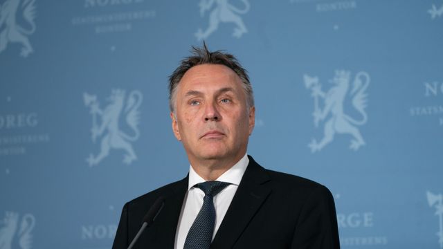 Forsvarsministeren: – Dette er overvåkingsdroner, ikke Shahed-droner