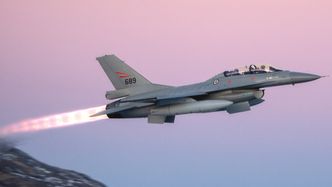 Illustrasjon av Ukrainske F-16 kan ikke vedlikeholdes videre i Norge