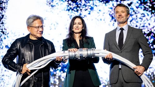 Illustrasjon av KI-superdatamaskin leter etter kunder 