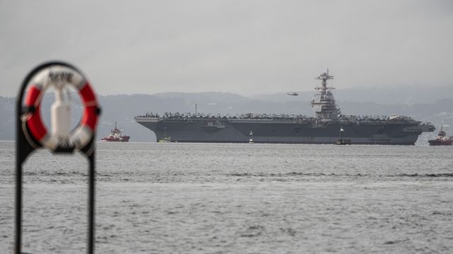 Forsvaret: Hangarskip i Norge er en ny normalsituasjon