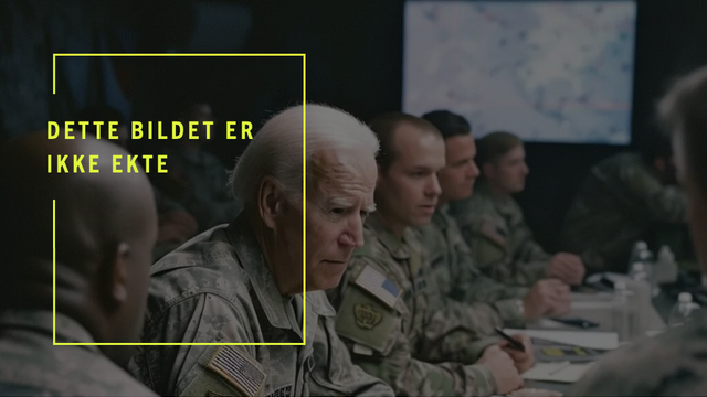 Falske bilder florerer etter Irans angrep på Israel