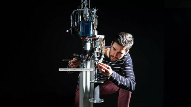 Snudde rotorbladene på vindturbinen, økte strømproduksjonen med 200 prosent