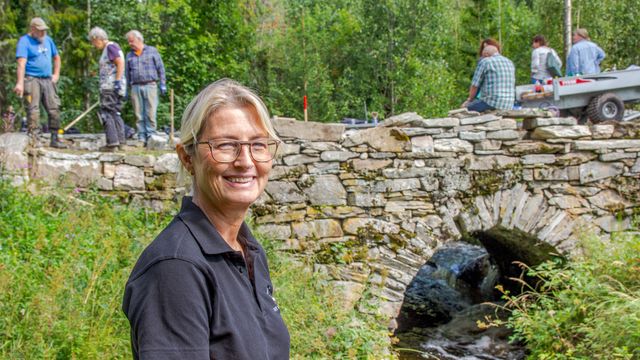 Med «udsøgt god veldannet Hvælvsteen» kan steinbrua stå i nye 200 år